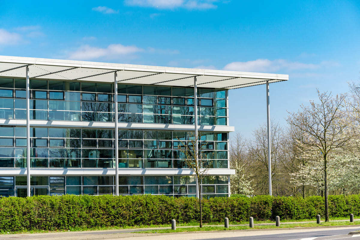 A multi-tenant commercial property