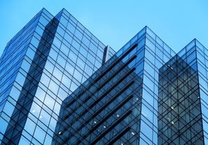 Exterior of office building.