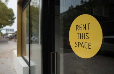 A yellow sign stating 