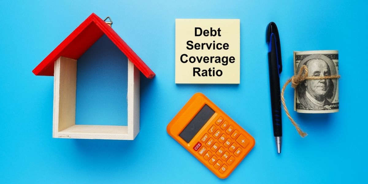 Debt Service Coverage Ratio on notepad