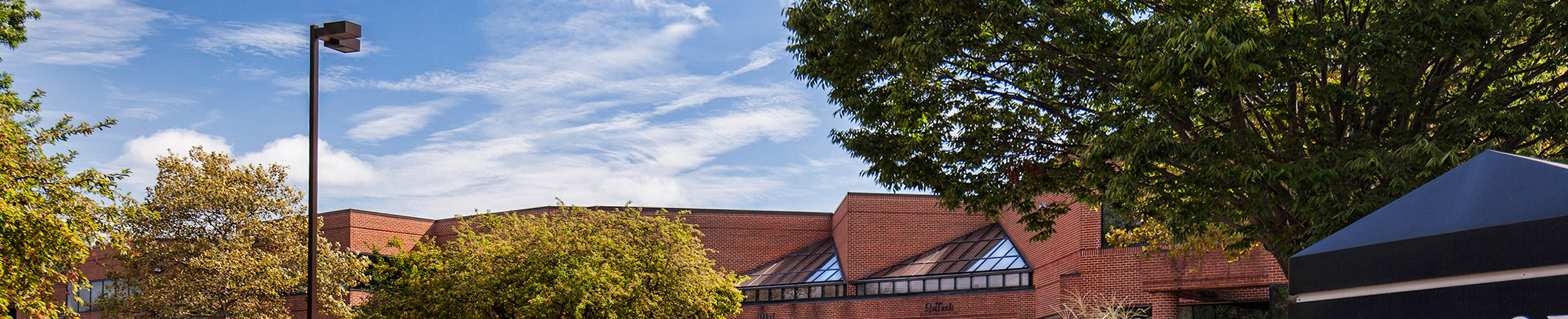 Header image with roofs and sky